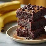Healthy Banana Brownies Recipe