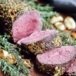 Herb-Crusted Grilled Beef Tenderloin