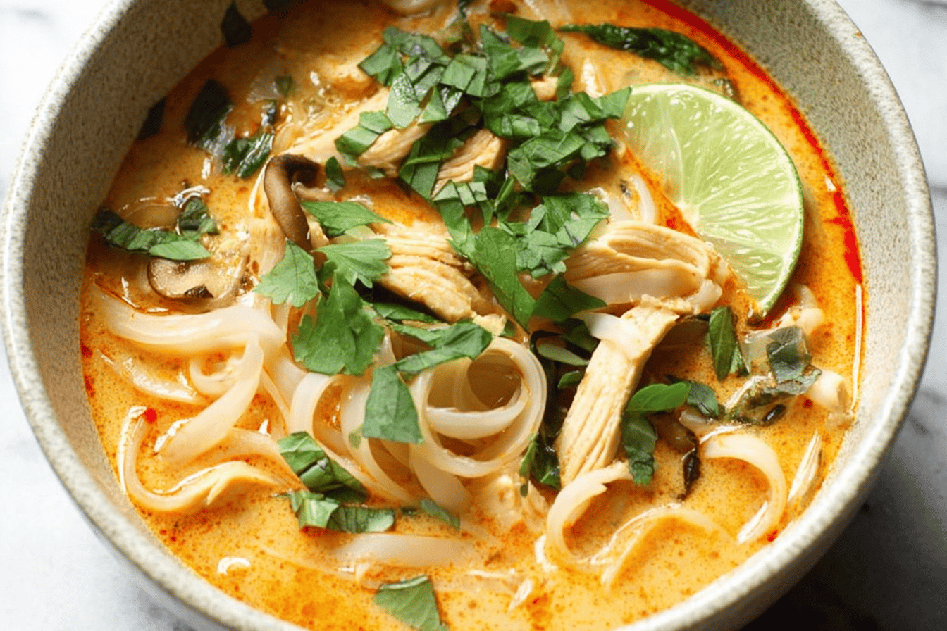 Thai Chicken Curry Soup Recipe