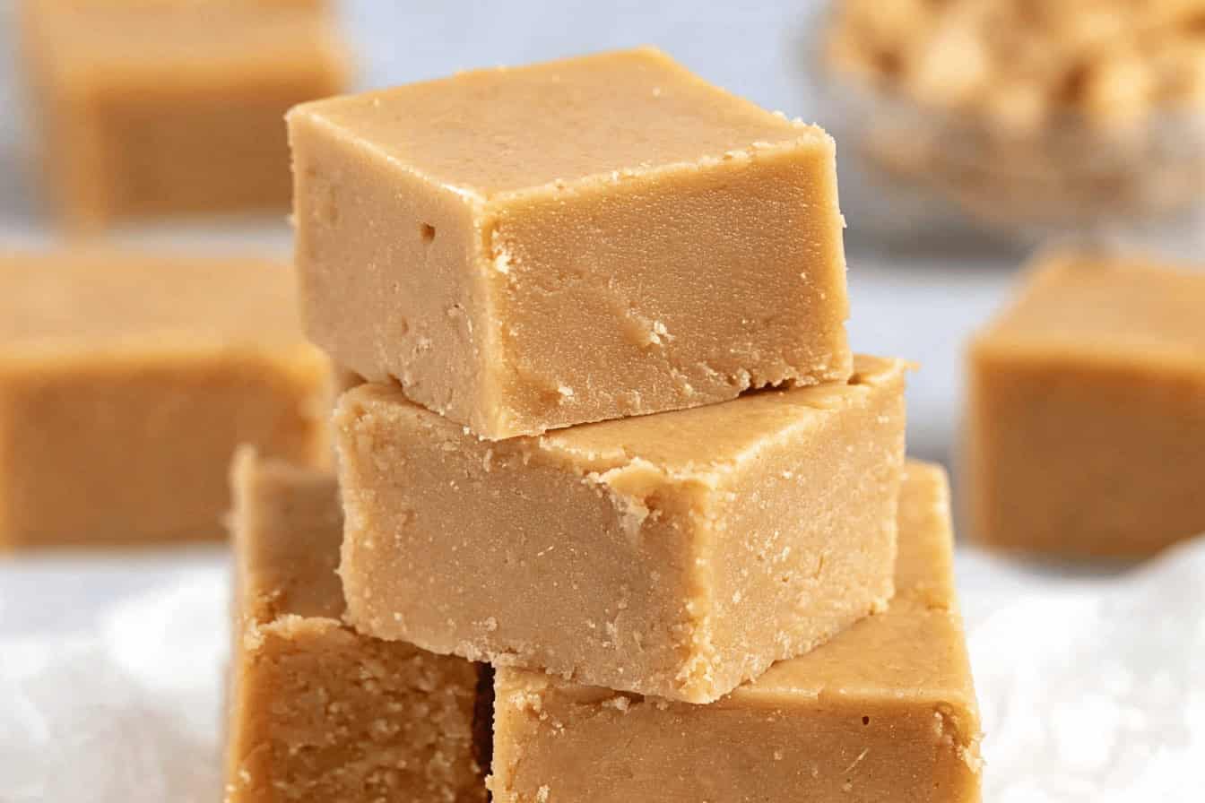 2 Ingredient Peanut Butter Fudge