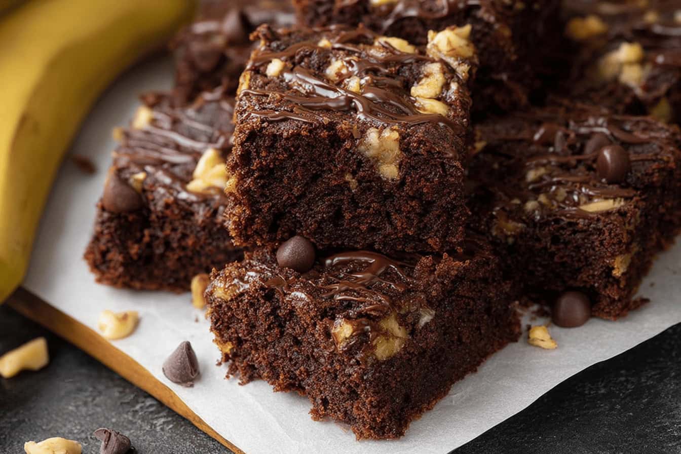 Banana Bread Brownies