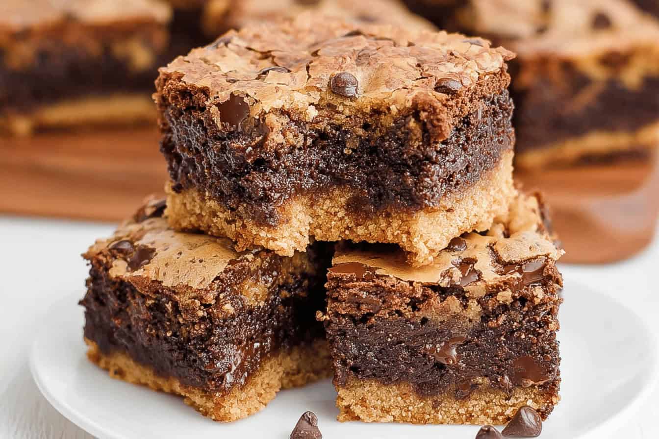 Cookie Brownie Bars