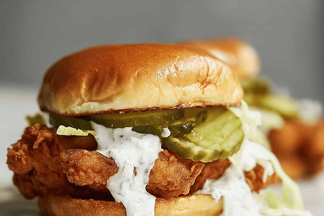 Crispy Buttermilk Chicken Sandwich