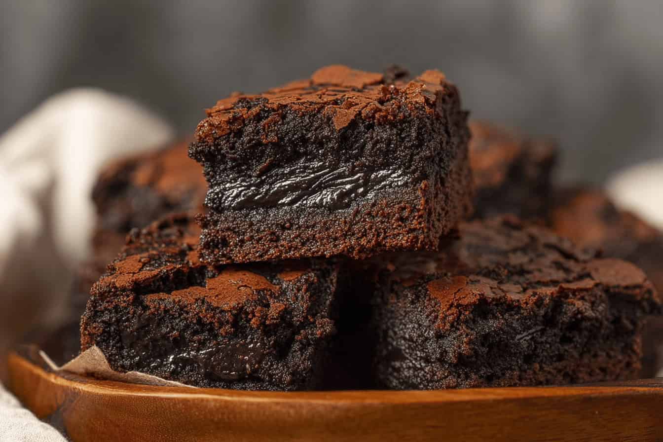 Fudgy Cake Mix Brownies