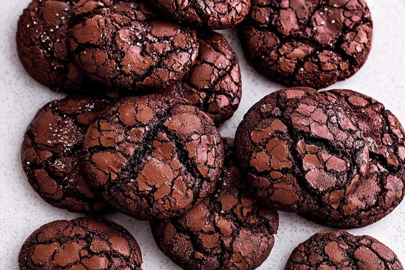 Fudgy Chocolate Brownie Cookies