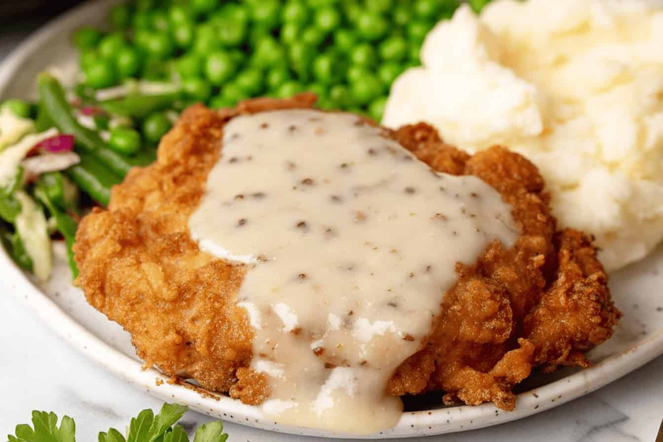 Grandma’s Country Fried Steak with Gravy