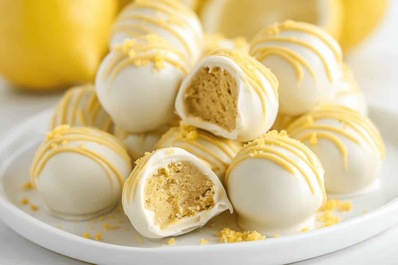 Lemon Oreo Truffles