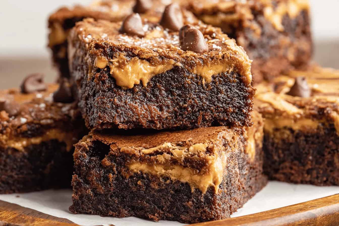 Peanut Butter Brownies