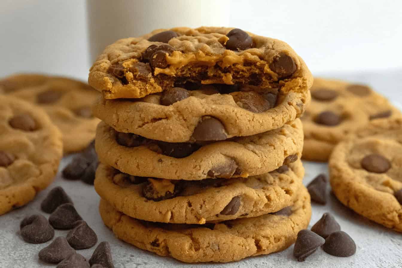 Peanut Butter Chocolate Chip Cookies