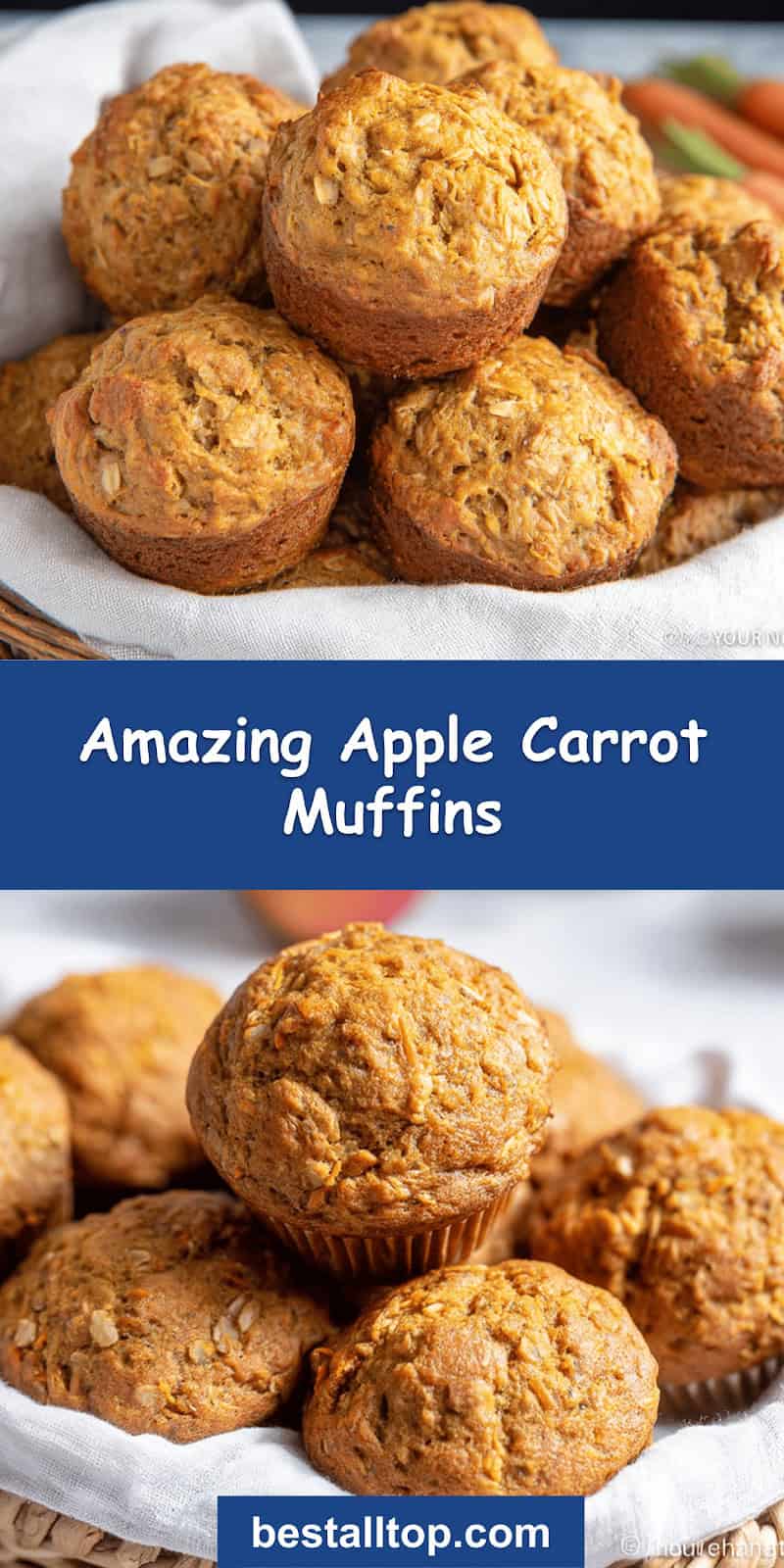 Apple Carrot Muffins