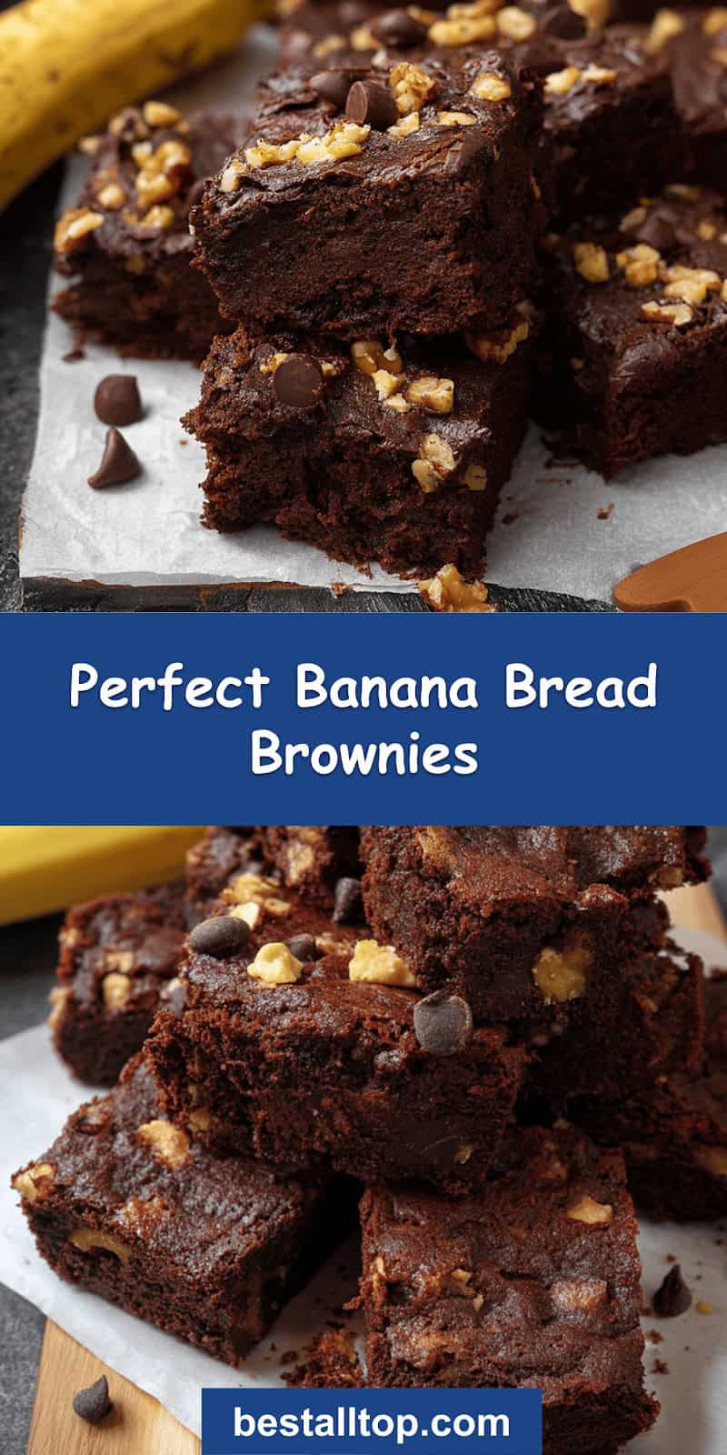 Banana Bread Brownies