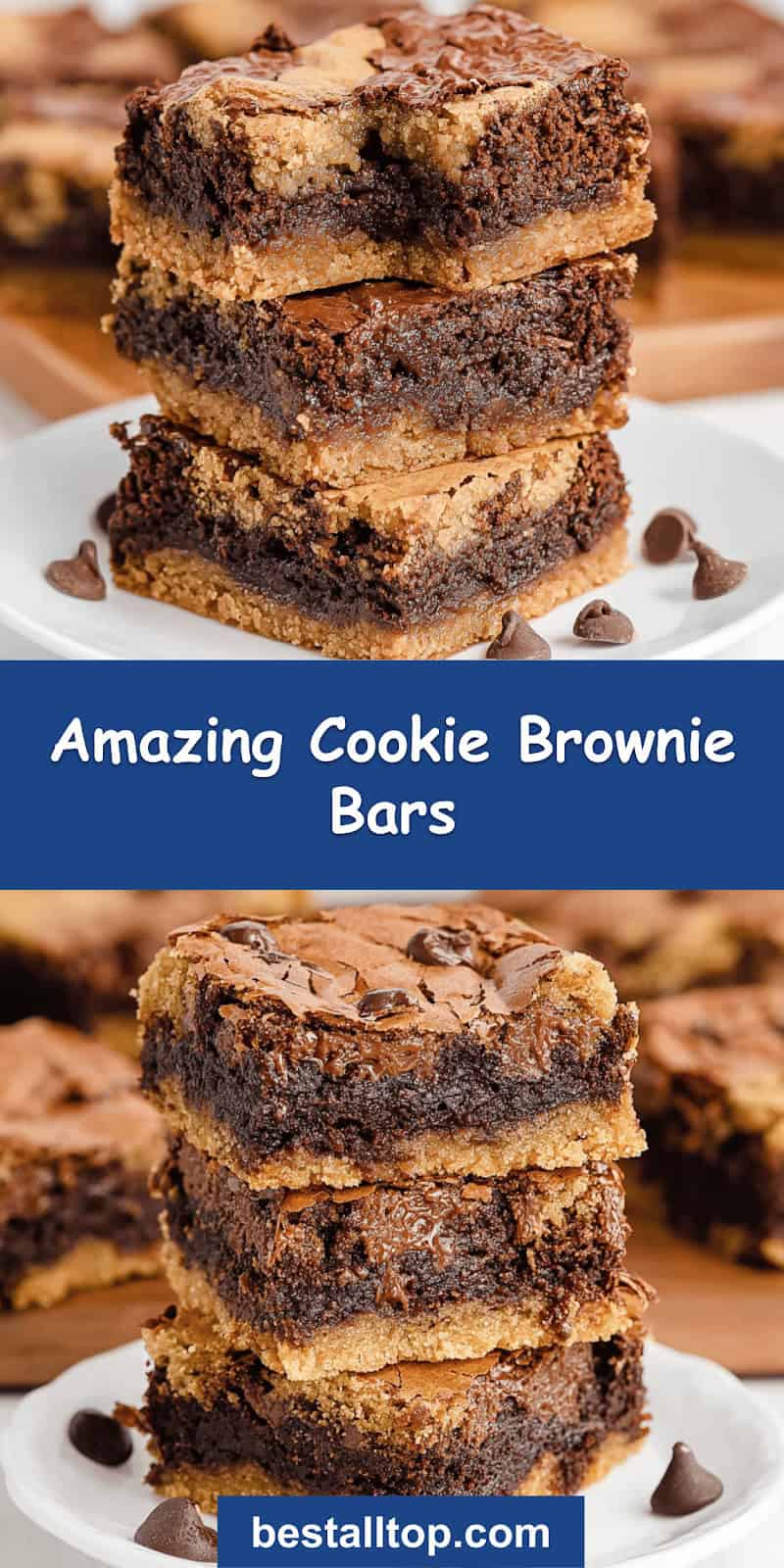 Cookie Brownie Bars
