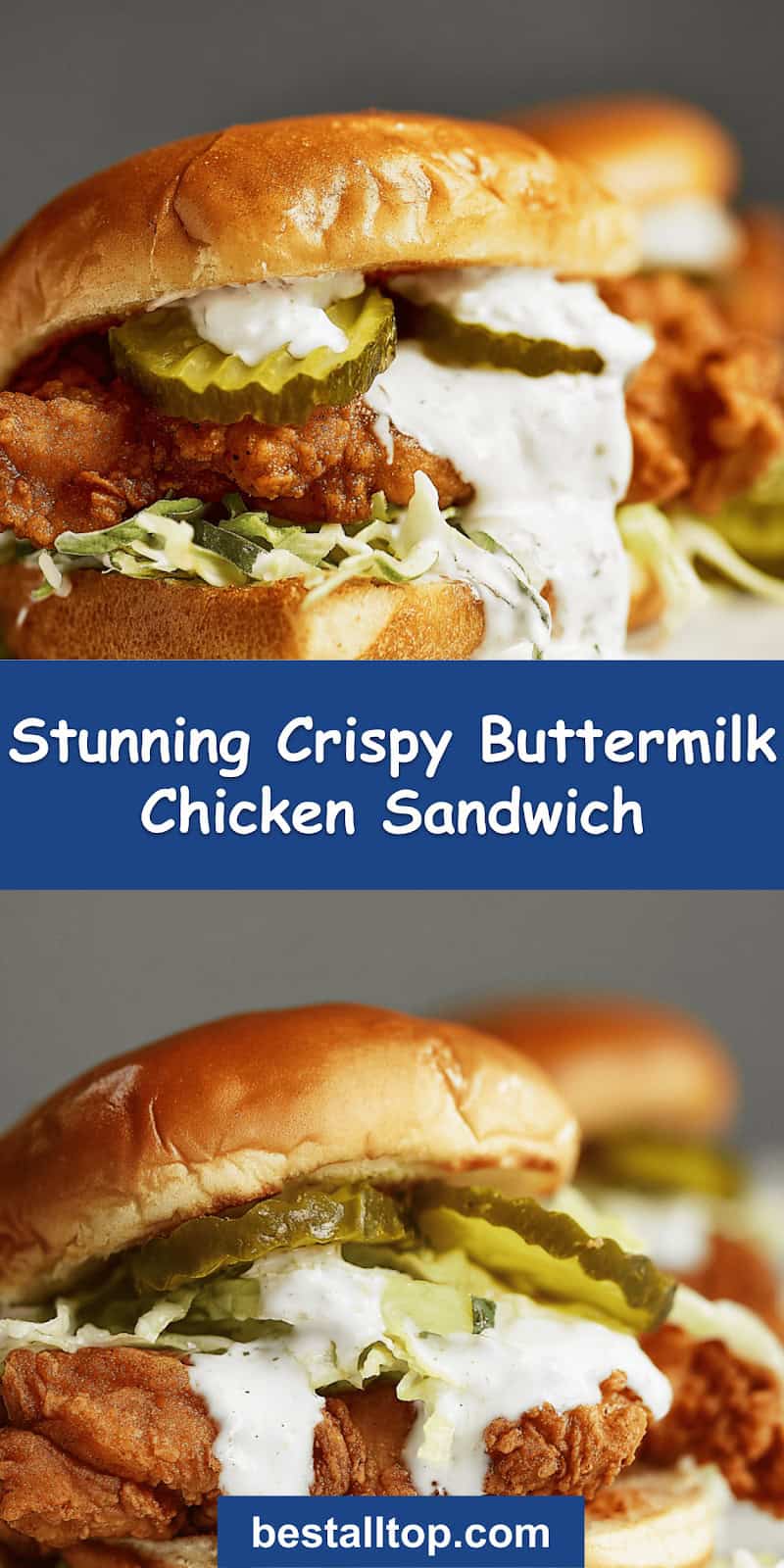 Crispy Buttermilk Chicken Sandwich