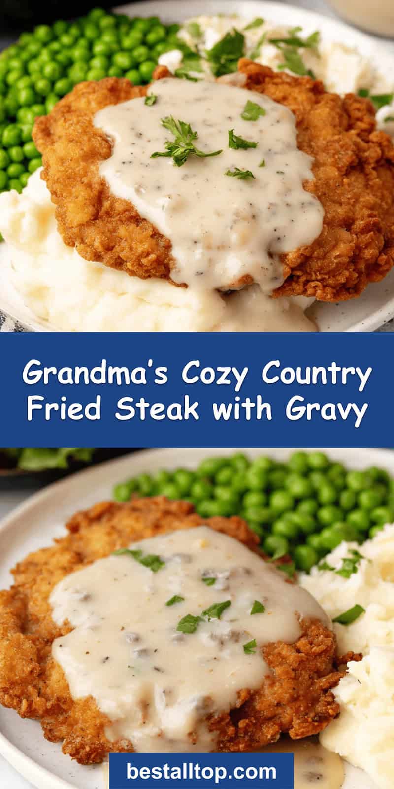 Grandma’s Country Fried Steak with Gravy