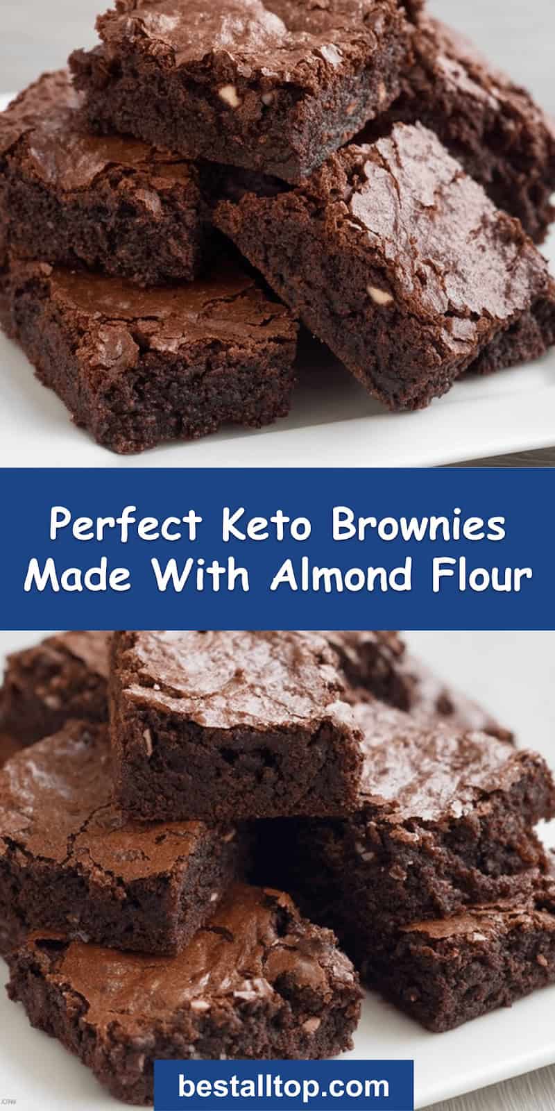  Keto Brownies Made With Almond Flour