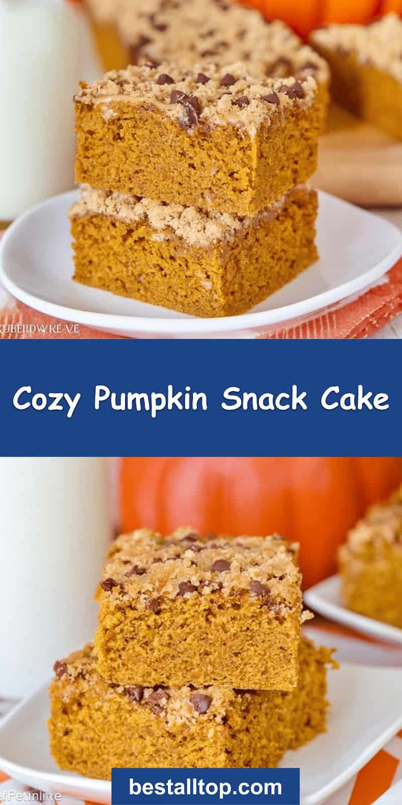 Pumpkin Snack Cake