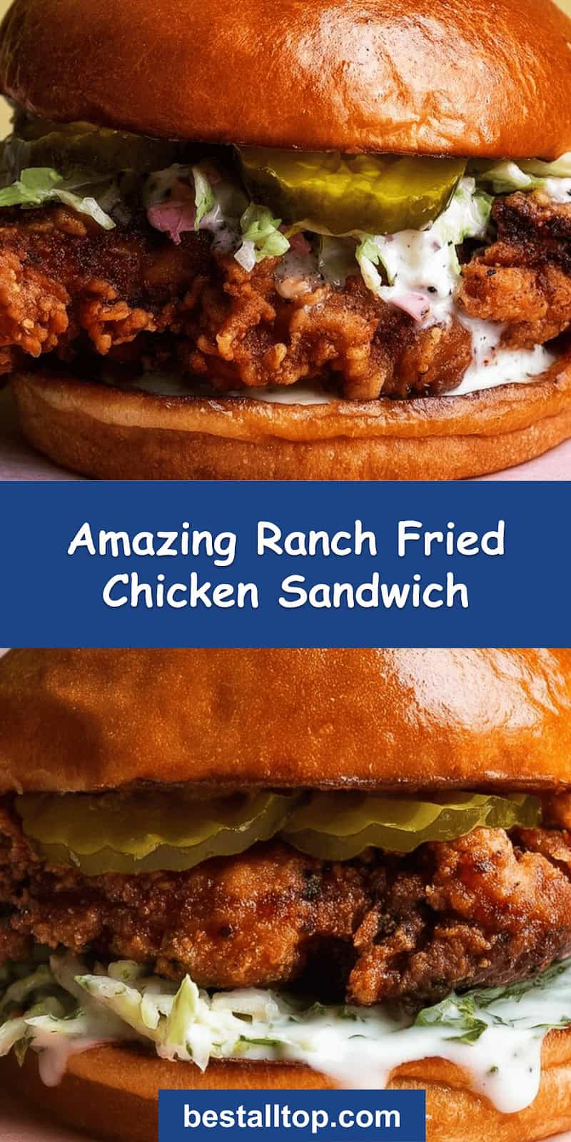 Ranch Fried Chicken Sandwich