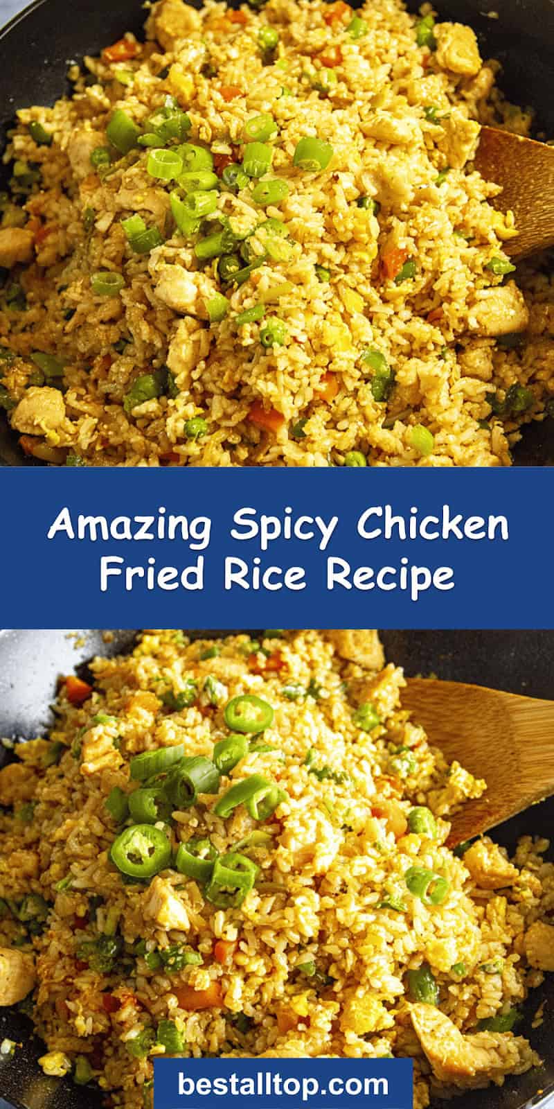 Spicy Chicken Fried Rice Recipe