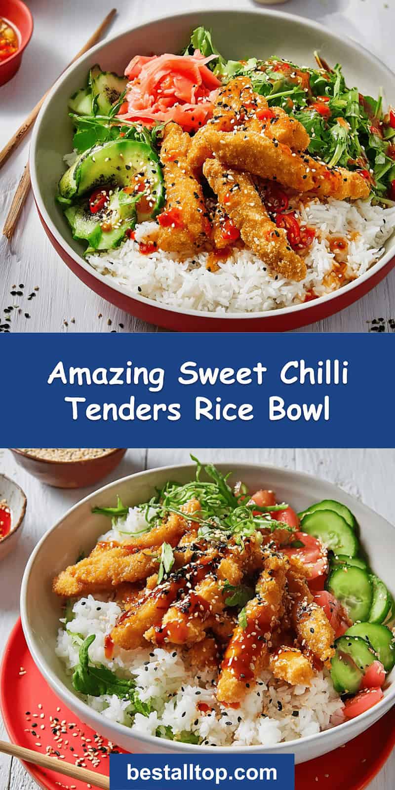 Sweet Chilli Tenders Rice Bowl