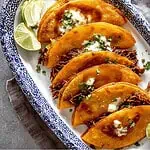 Crispy, Cheesy Quesabirria Tacos