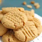 Eggless Peanut Butter Cookies