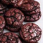 Fudgy Chocolate Brownie Cookies