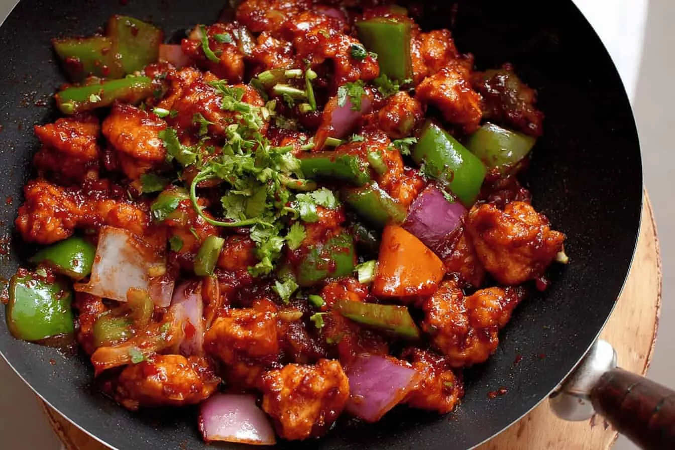 Indo Chinese Chilli Chicken Dry