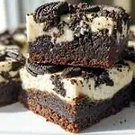 Oreo Cheesecake Brownies