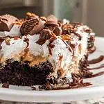 Peanut Butter Poke Cake