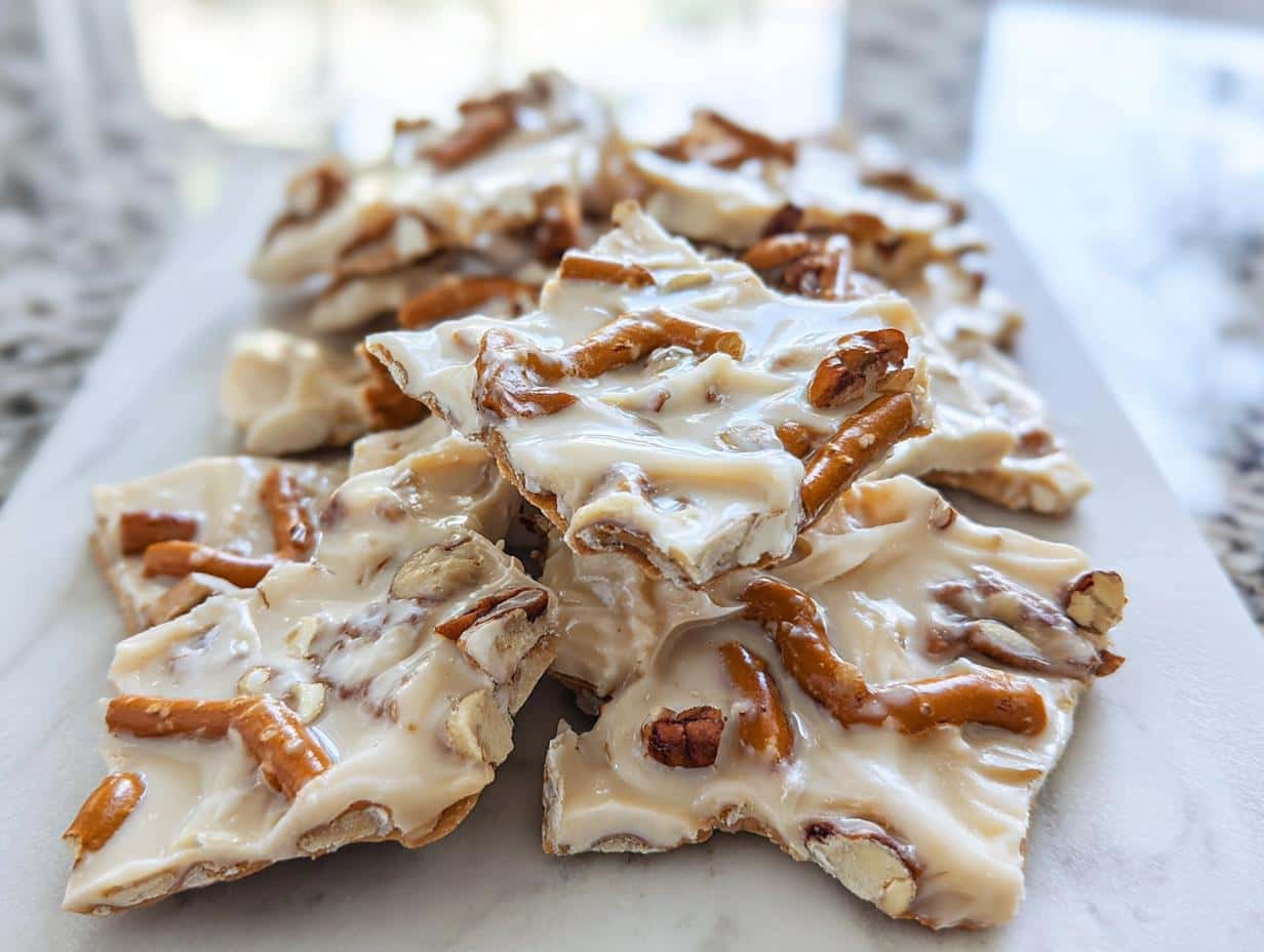 Peanut Butter Pretzel Bark - detail 1