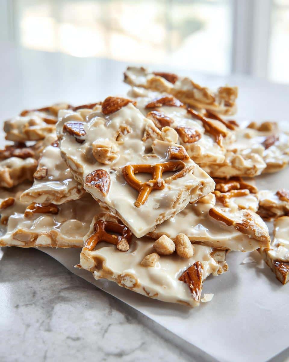 Peanut Butter Pretzel Bark - detail 2