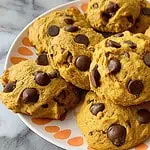 Pumpkin Chocolate Chip Cookies