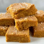 Sugar Cookie Vegan Pumpkin Bars