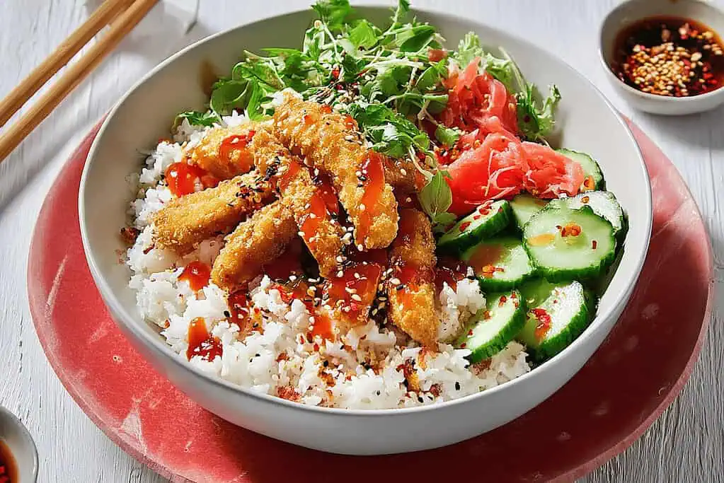 Sweet Chilli Tenders Rice Bowl