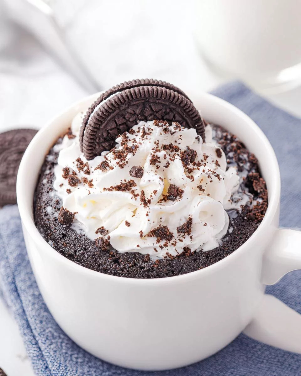 2-Ingredient Oreo Mug Cake - detail 1