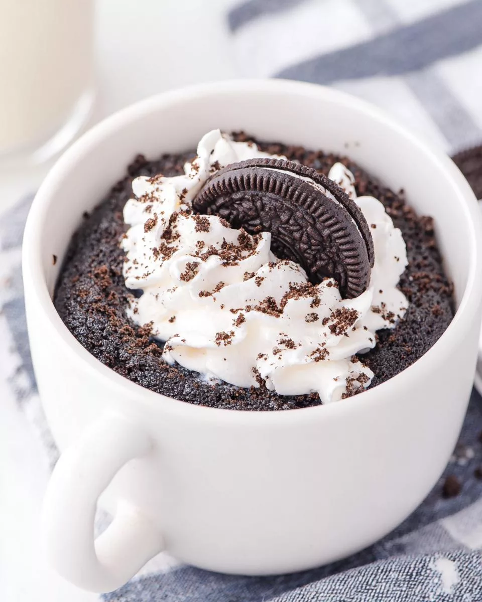 2-Ingredient Oreo Mug Cake - detail 2