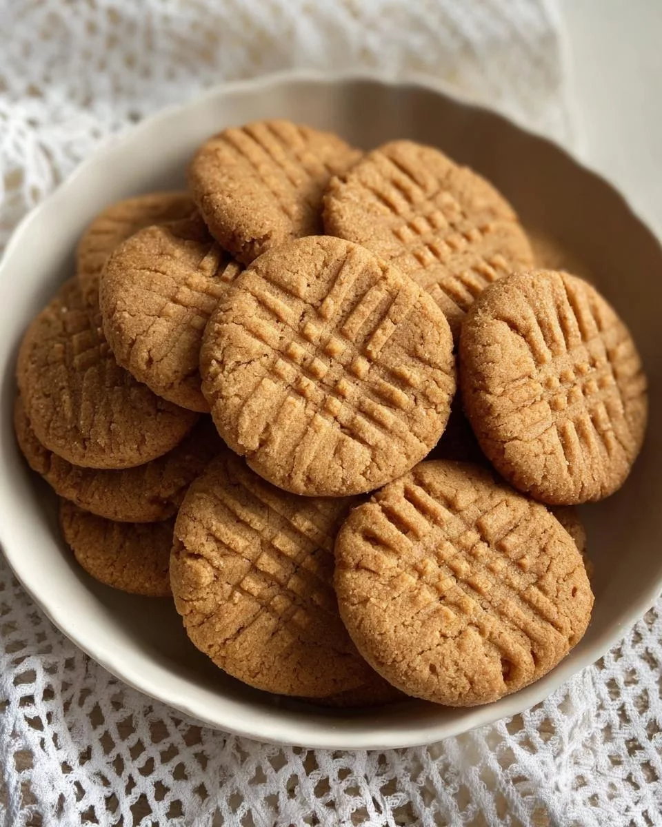 3-INGREDIENT PEANUT BUTTER COOKIES - detail 1