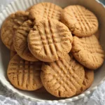 3-INGREDIENT PEANUT BUTTER COOKIES
