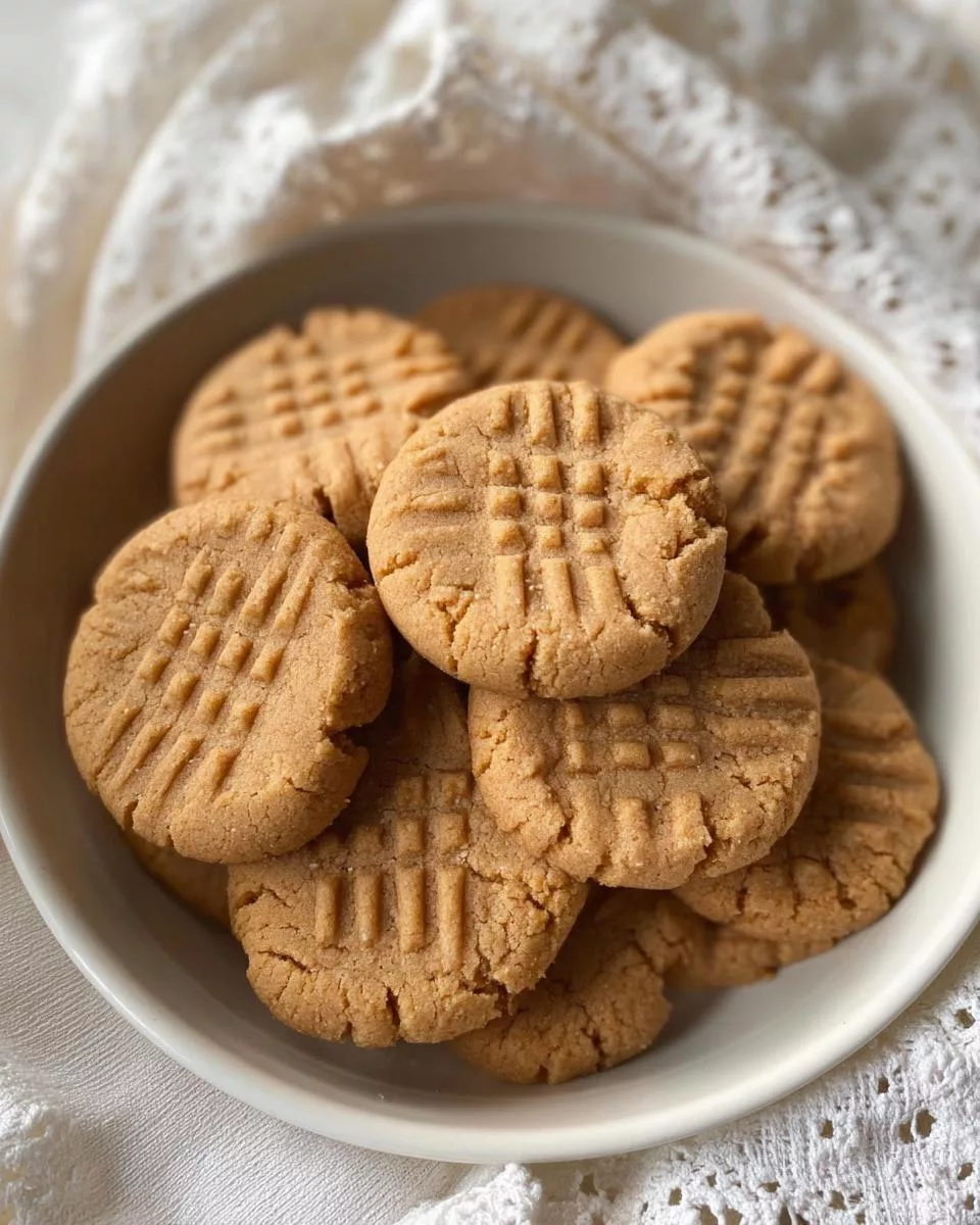 3-INGREDIENT PEANUT BUTTER COOKIES - detail 2