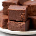 3 Ingredient Chocolate Fudge