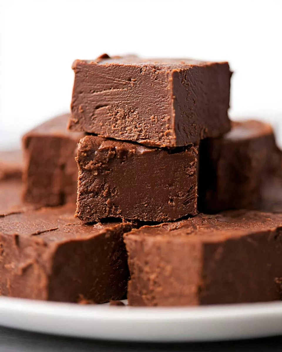 3 Ingredient Chocolate Fudge
