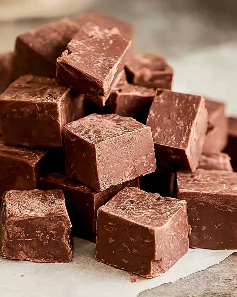 3 Ingredient Fudge - detail 1