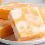 5 Ingredient Creamsicle Fudge