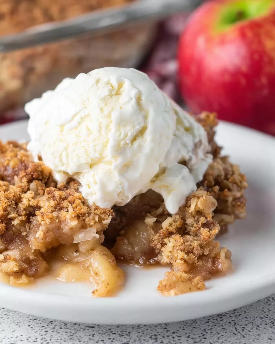 Apple Crisp - detail 1