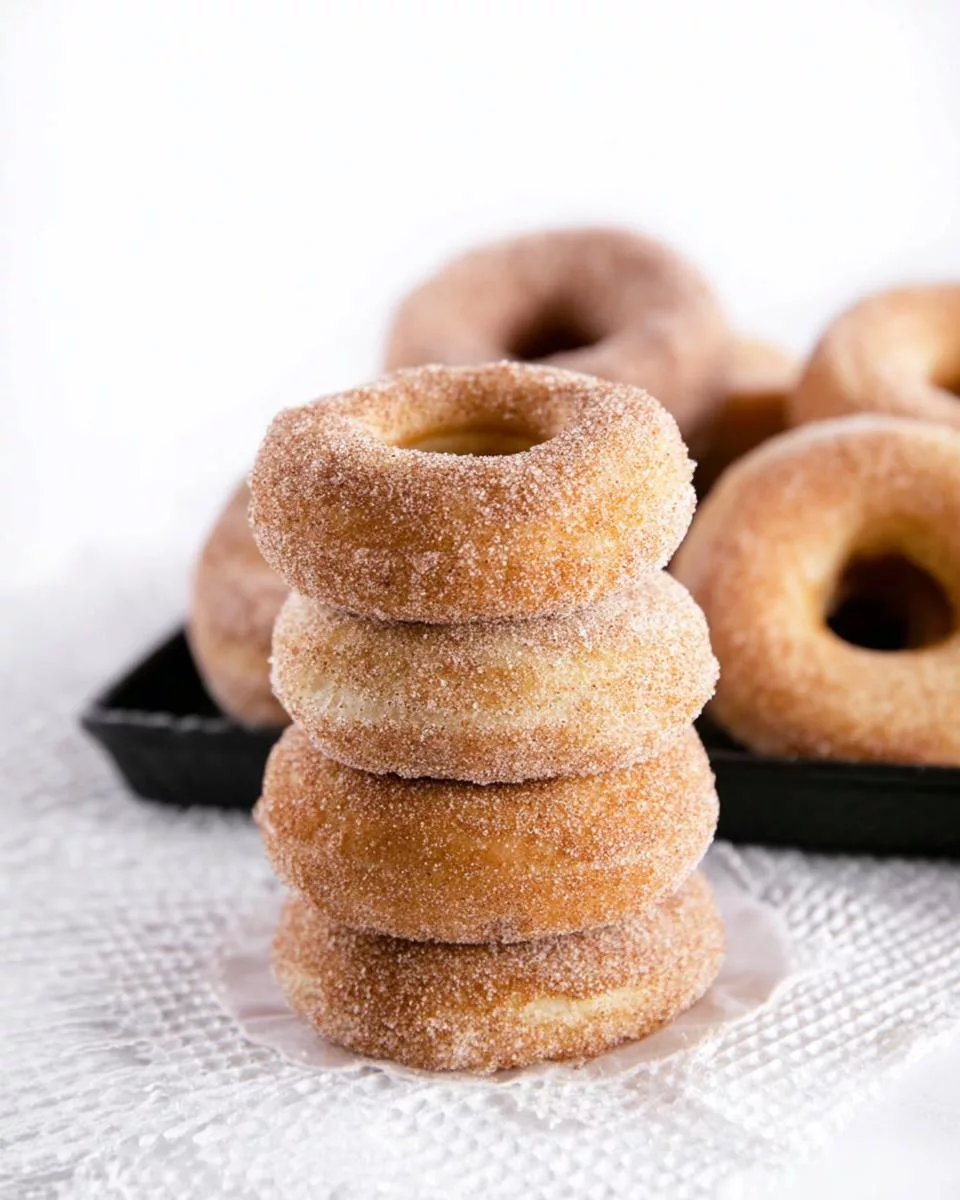 Baked Cinnamon Sugar Donuts - detail 1