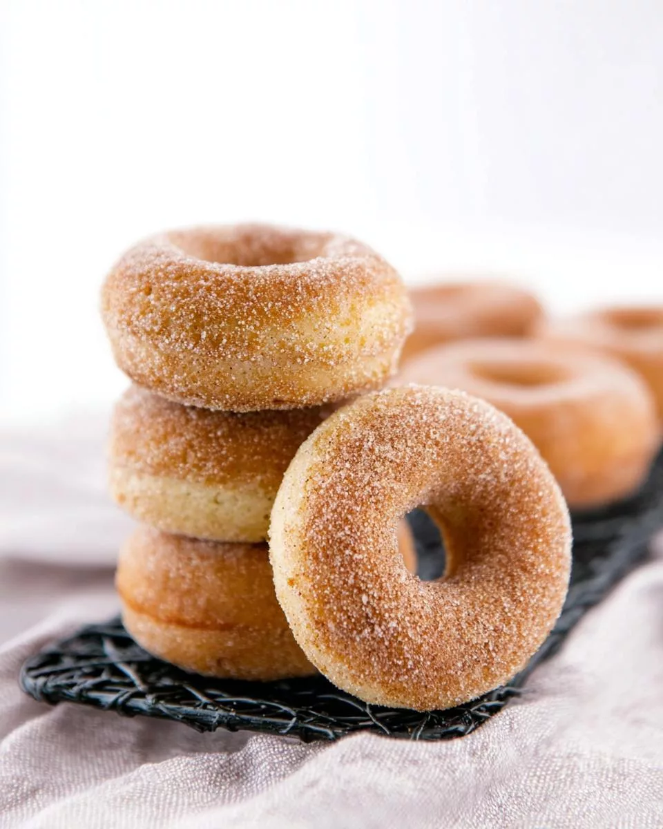 Baked Cinnamon Sugar Donuts - detail 2