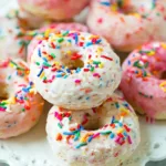 Baked Funfetti Donuts