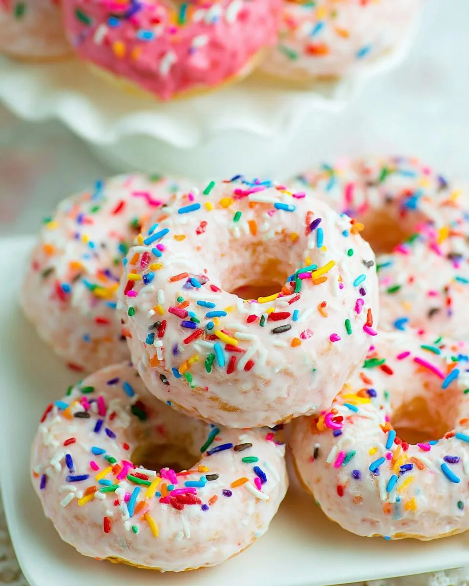 Baked Funfetti Donuts - detail 1