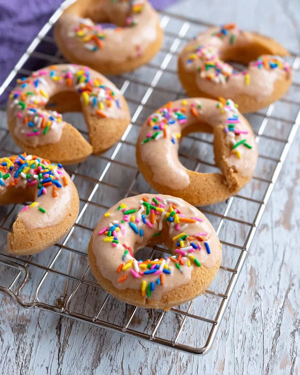 Baked Vanilla Donuts - detail 1