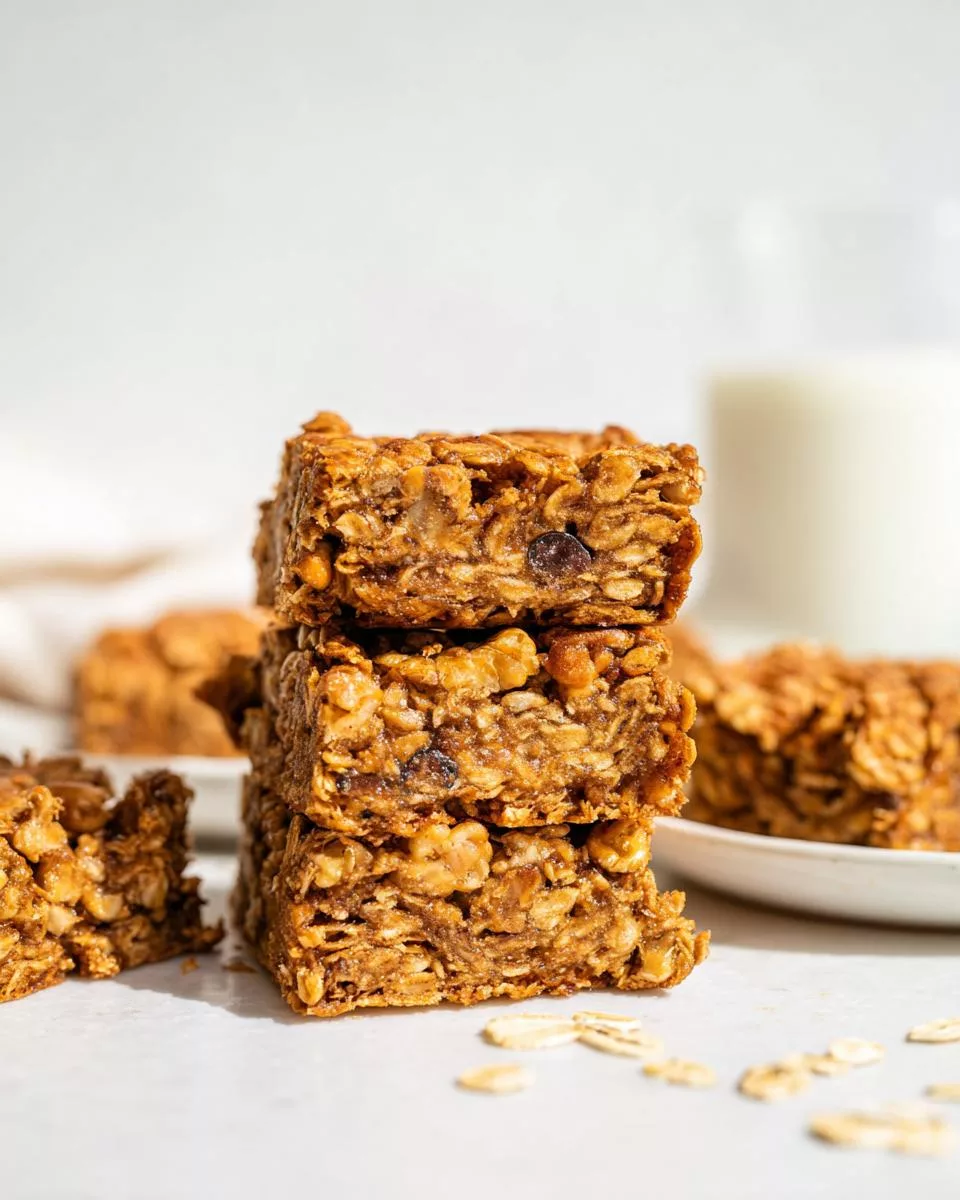Banana Oatmeal Bars - detail 1